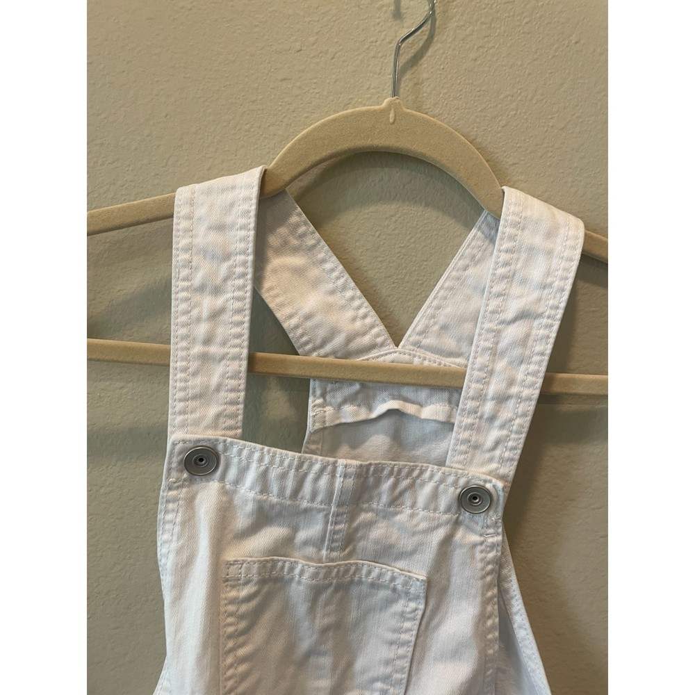 Girls White Shortalls size 8